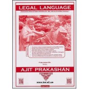  Ajit Prakashan's Legal Language for BSl & LLB by Adv. D. A. Sahastrabuddhe